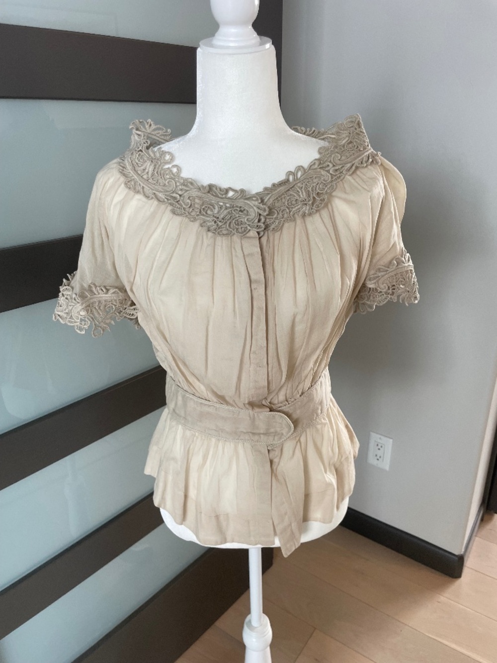 Isabel Marant Vicky Embroidered Cotton Muslin Blouse